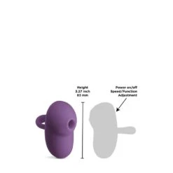 NS Novelties Inya Allure Dark Purple 6 NS Novelties Inya Allure Dark Purple -Sexspielzeug inya allure dark purple3