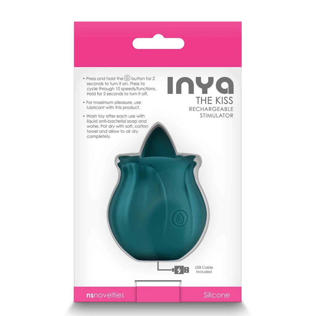 NS Novelties Inya The Kiss Dark Teal 4 NS Novelties Inya The Kiss Dark Teal – Bild 4