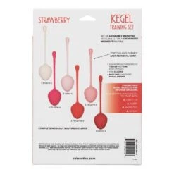 CalExotics Kegel Training Set Strawberry -Sexspielzeug kegel training set strawberry3