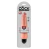 King Cock 8" Vibrating Stiffy Flesh