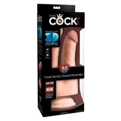 King Cock 9,5" Triple Density Double Penetrator
