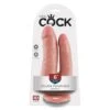 King Cock Dildo „Double Penetrator Flesh