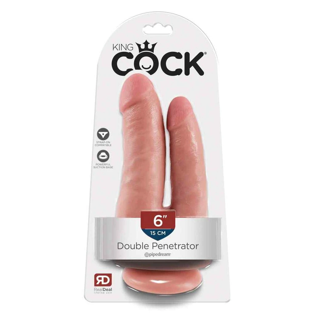 King Cock Dildo „Double Penetrator Flesh 1 King Cock Dildo „Double Penetrator Flesh