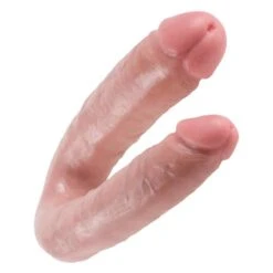 King Cock Double Trouble Flesh 7" -Sexspielzeug king cock double trouble flesh 74