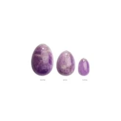 La Gemmes - Yoni Egg Set Pure Amethyst (L-M-S)