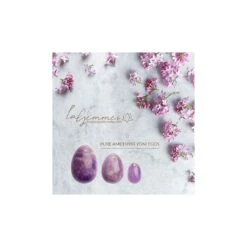 La Gemmes - Yoni Egg Set Pure Amethyst (L-M-S) -Sexspielzeug la gemmes yoni egg set pure amethyst l m s4