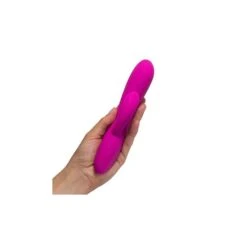 Laid - V.1 Silicone Rabbit Vibrator Pink -Sexspielzeug laid v1 silicone rabbit vibrator pink4