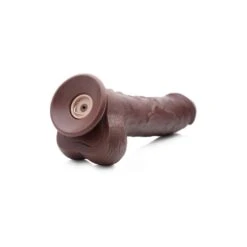 LDZ 8.5" Squirting Dildo - Dark -Sexspielzeug ldz 85 squirting dildo dark4