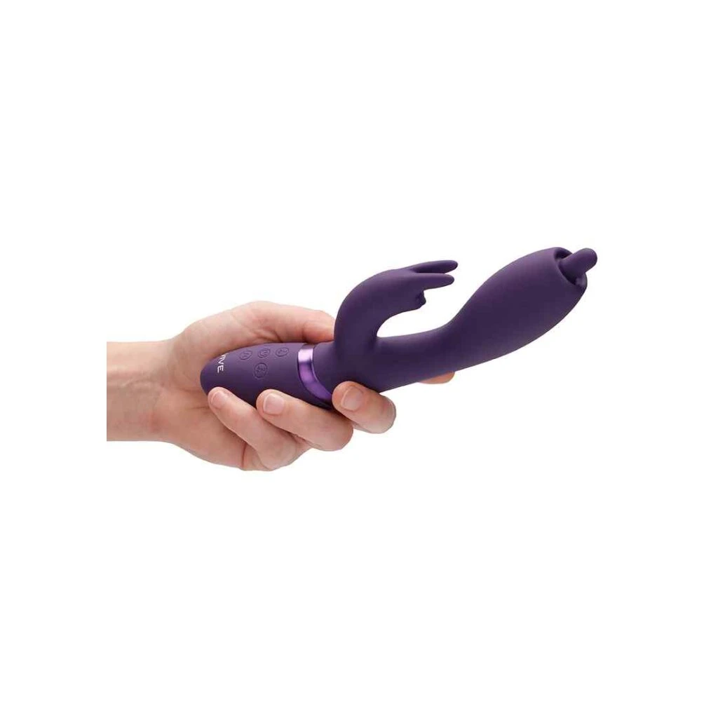 Vive Nilo - Pinpoint Rotating G-Spot Rabbit - Purple 4 Vive Nilo - Pinpoint Rotating G-Spot Rabbit - Purple – Bild 4