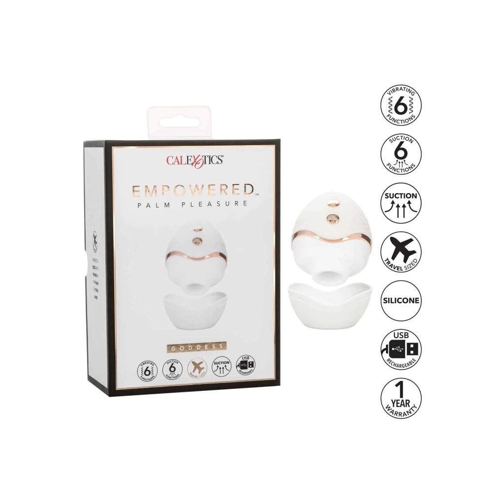 CalExotics Palm Pleasure Goddess White 9 CalExotics Palm Pleasure Goddess White – Bild 9