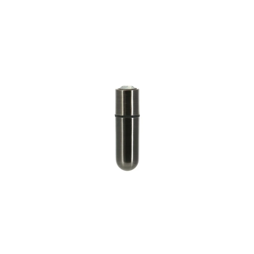 PowerBullet First Class Mini Bulllet With Crystal 9 Function Gun Metal 1 PowerBullet First Class Mini Bulllet With Crystal 9 Function Gun Metal