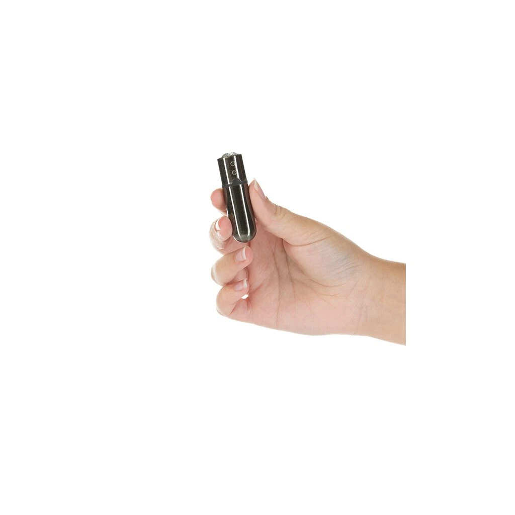 PowerBullet First Class Mini Bulllet With Crystal 9 Function Gun Metal 6 PowerBullet First Class Mini Bulllet With Crystal 9 Function Gun Metal – Bild 6