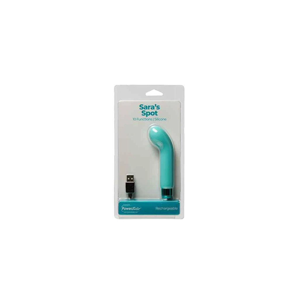 PowerBullet - Sara's Spot Vibrator 10 Function Teal 6 PowerBullet - Sara's Spot Vibrator 10 Function Teal – Bild 6