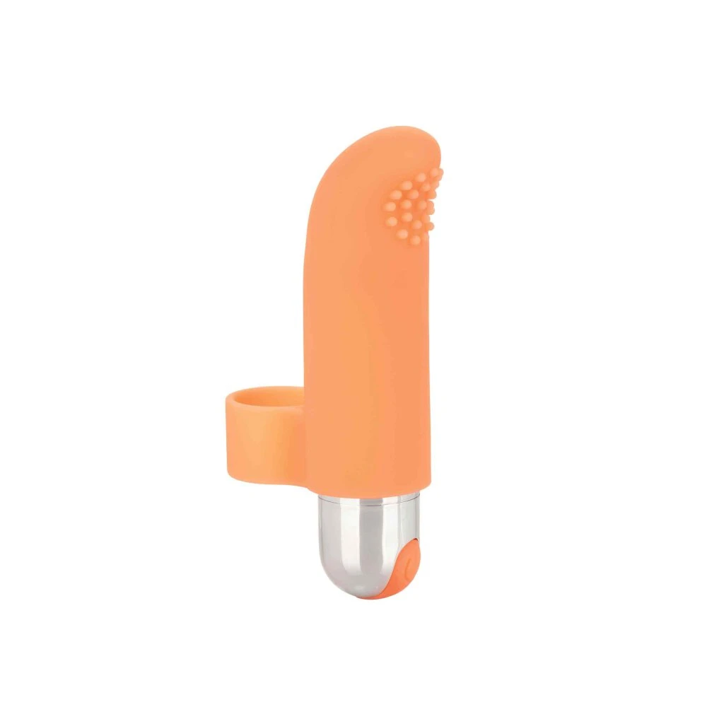 CalExotics Rechargeable Finger Tickler Orange 1 CalExotics Rechargeable Finger Tickler Orange
