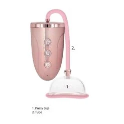 Rechargeable Pussy Pump Pink -Sexspielzeug rechargeable pussy pump pink9