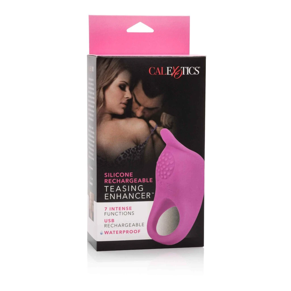CalExotics Rechargeable Teasing Enhancer Pink 2 CalExotics Rechargeable Teasing Enhancer Pink – Bild 2