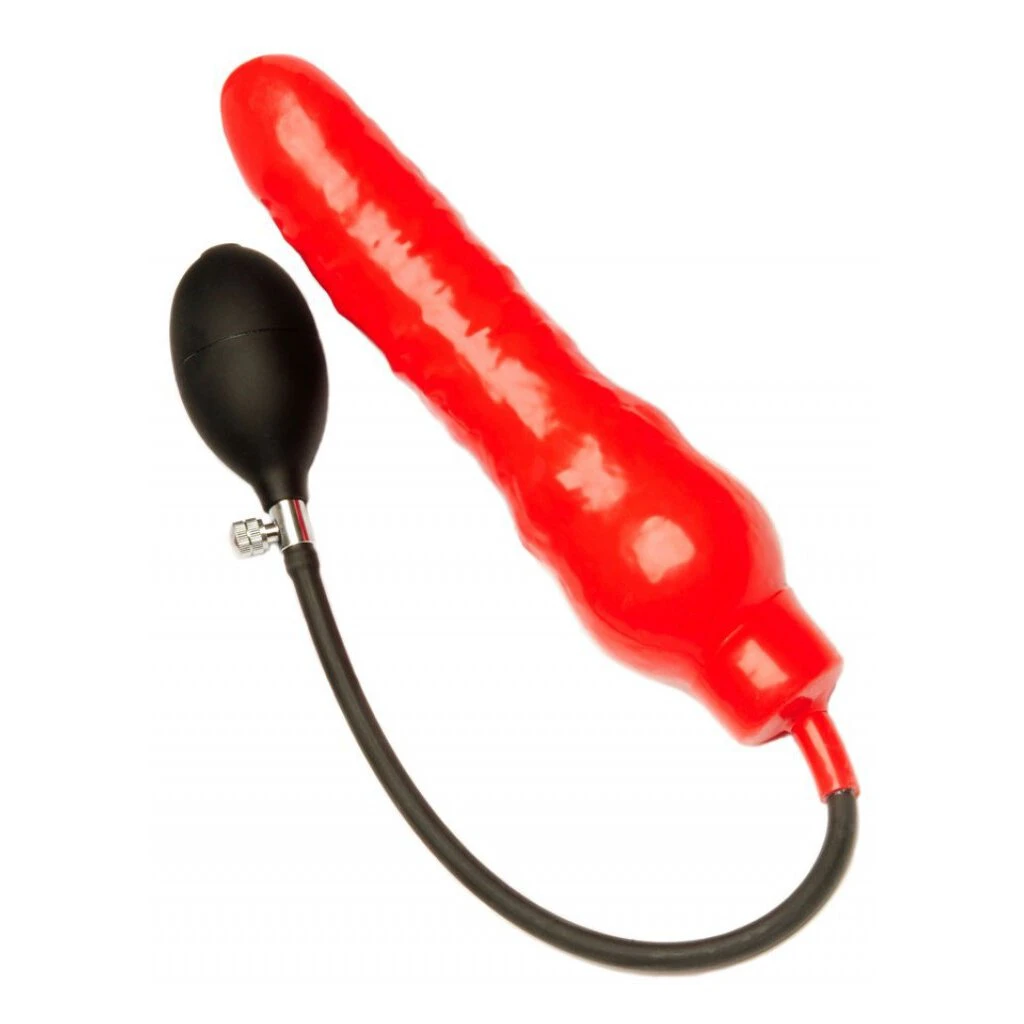 Red Inflatable Dildo 16 X 4.5cm 1 Red Inflatable Dildo 16 X 4.5cm