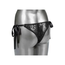 CalExotics Remote Control Lace Thong Set Black -Sexspielzeug remote control lace thong set black4
