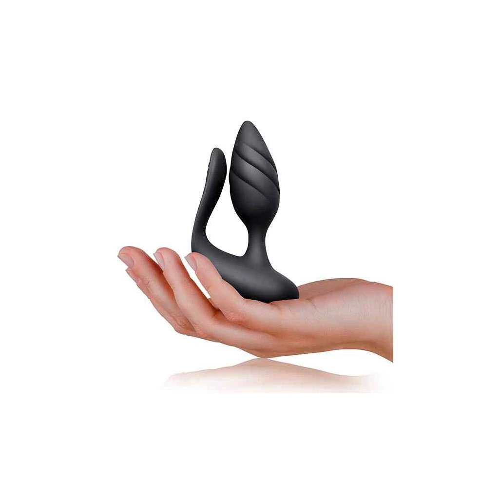 Rocks Off Cocktail Dual Motored Couples Toy Black 7 Rocks Off Cocktail Dual Motored Couples Toy Black – Bild 7