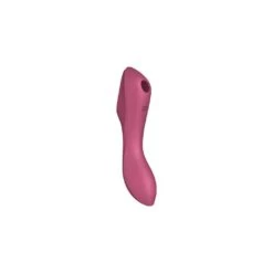 Satisfyer Curvy Trinity 3 Insertable Air Pulse Vibrator Red -Sexspielzeug satisfyer curvy trinity 3 insertable air pulse vibrator red4