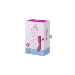 Satisfyer Curvy Trinity 3 Insertable Air Pulse Vibrator Red -Sexspielzeug satisfyer curvy trinity 3 insertable air pulse vibrator red9