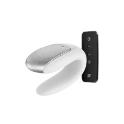 Satisfyer Double Fun White Mit Fernbedienung 6 Satisfyer Double Fun White Mit Fernbedienung -Sexspielzeug satisfyer double fun white mit fernbedienung3