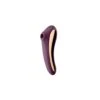 Satisfyer Dual Kiss Insertable Air Pulse Vibrator Wine Red