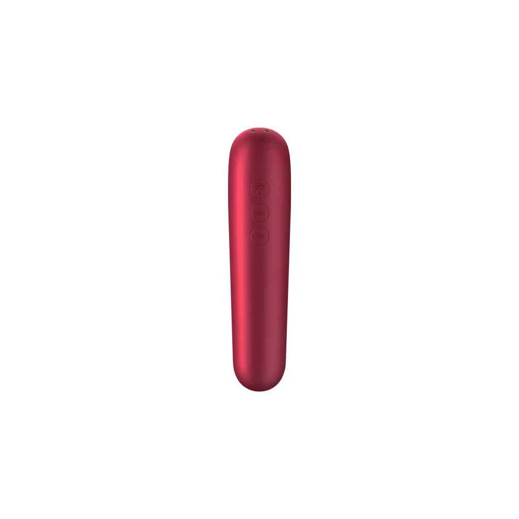 Satisfyer - Dual Love Air Pulse Vibrator Red 4 Satisfyer - Dual Love Air Pulse Vibrator Red – Bild 4