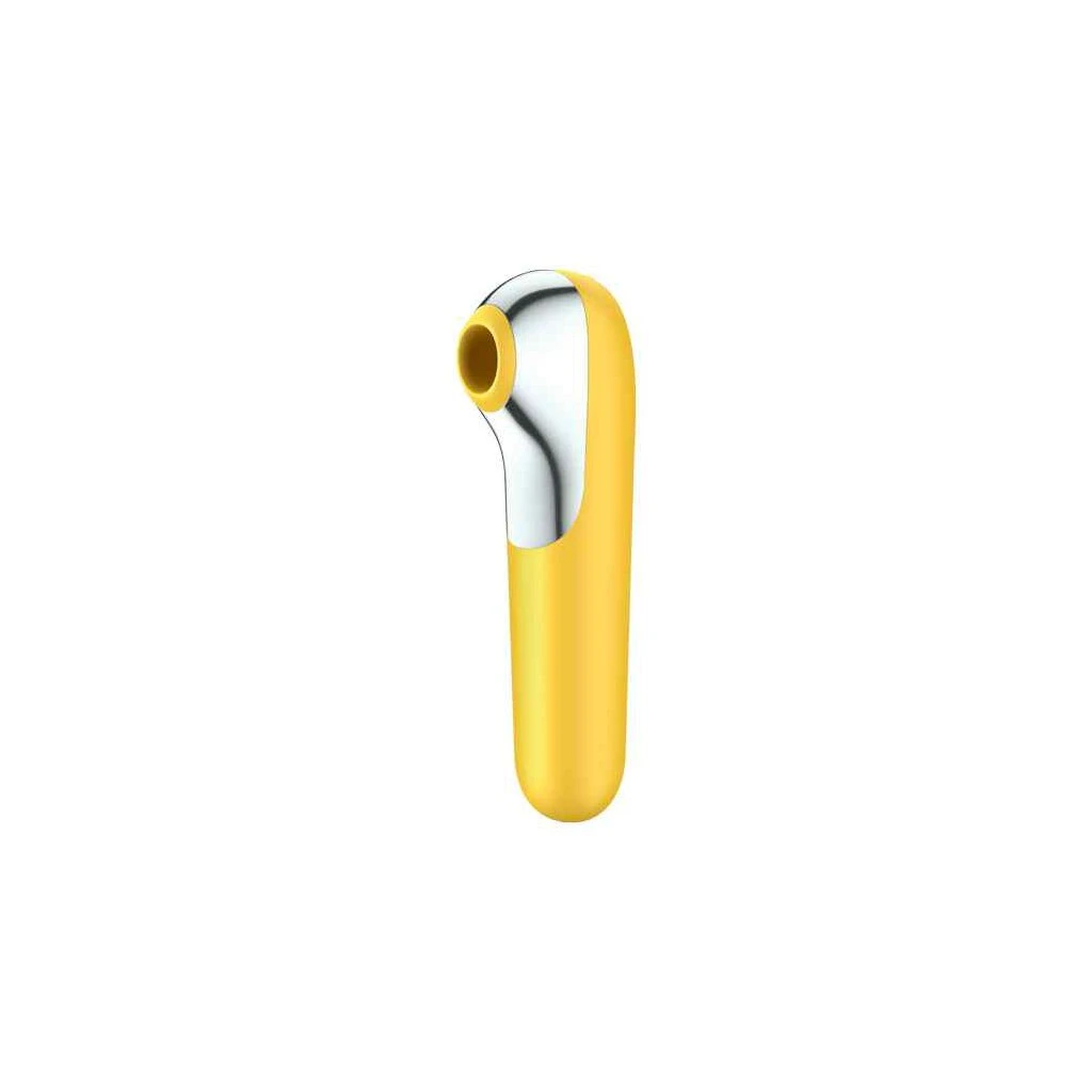 Satisfyer - Dual Love Air Pulse Vibrator Yellow 2 Satisfyer - Dual Love Air Pulse Vibrator Yellow – Bild 2