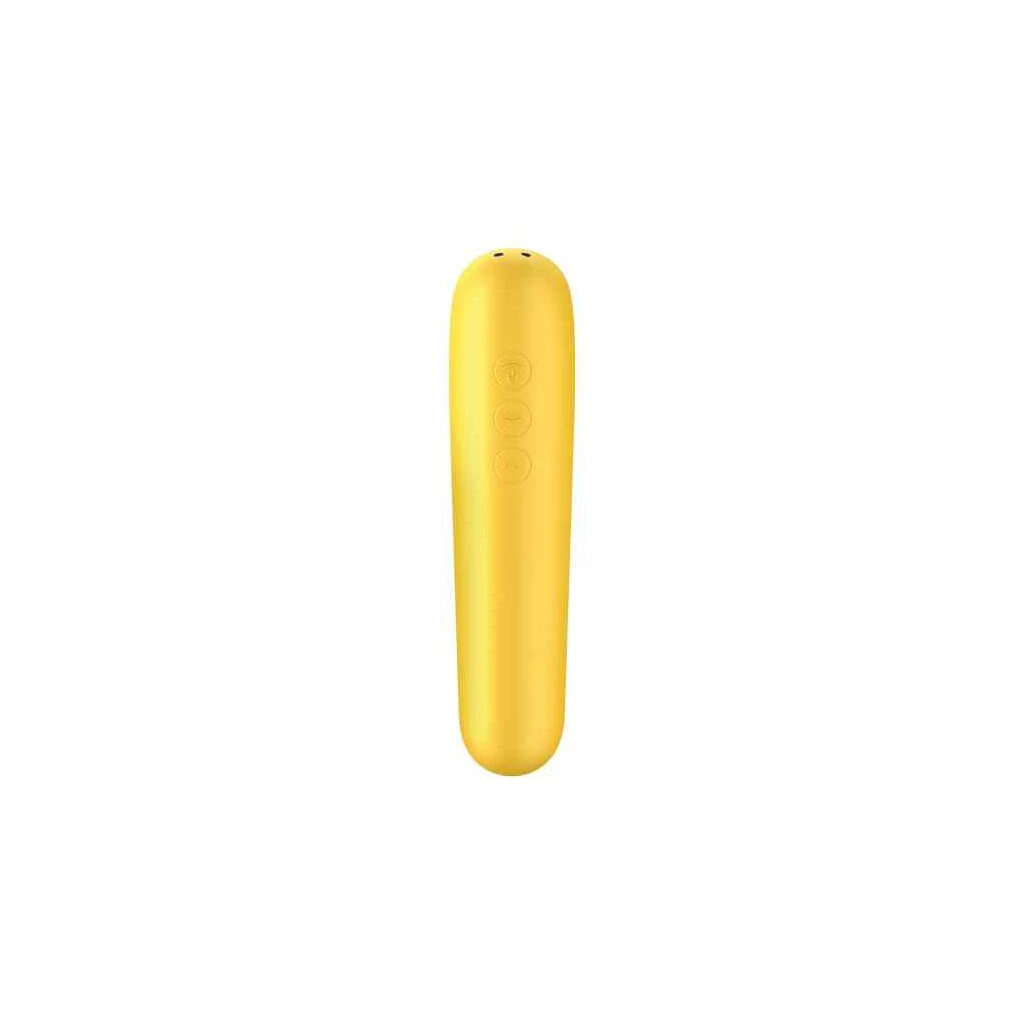 Satisfyer - Dual Love Air Pulse Vibrator Yellow 4 Satisfyer - Dual Love Air Pulse Vibrator Yellow – Bild 4