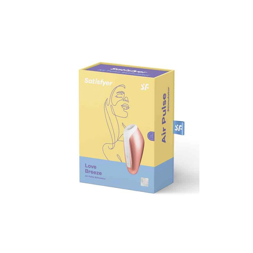 Satisfyer - Love Breeze Air Pulse Stimulator Copper 1 Satisfyer - Love Breeze Air Pulse Stimulator Copper