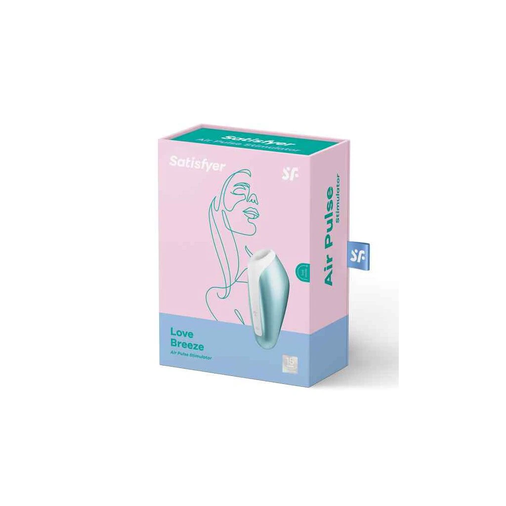 Satisfyer - Love Breeze Air Pulse Stimulator Ice Blue 1 Satisfyer - Love Breeze Air Pulse Stimulator Ice Blue