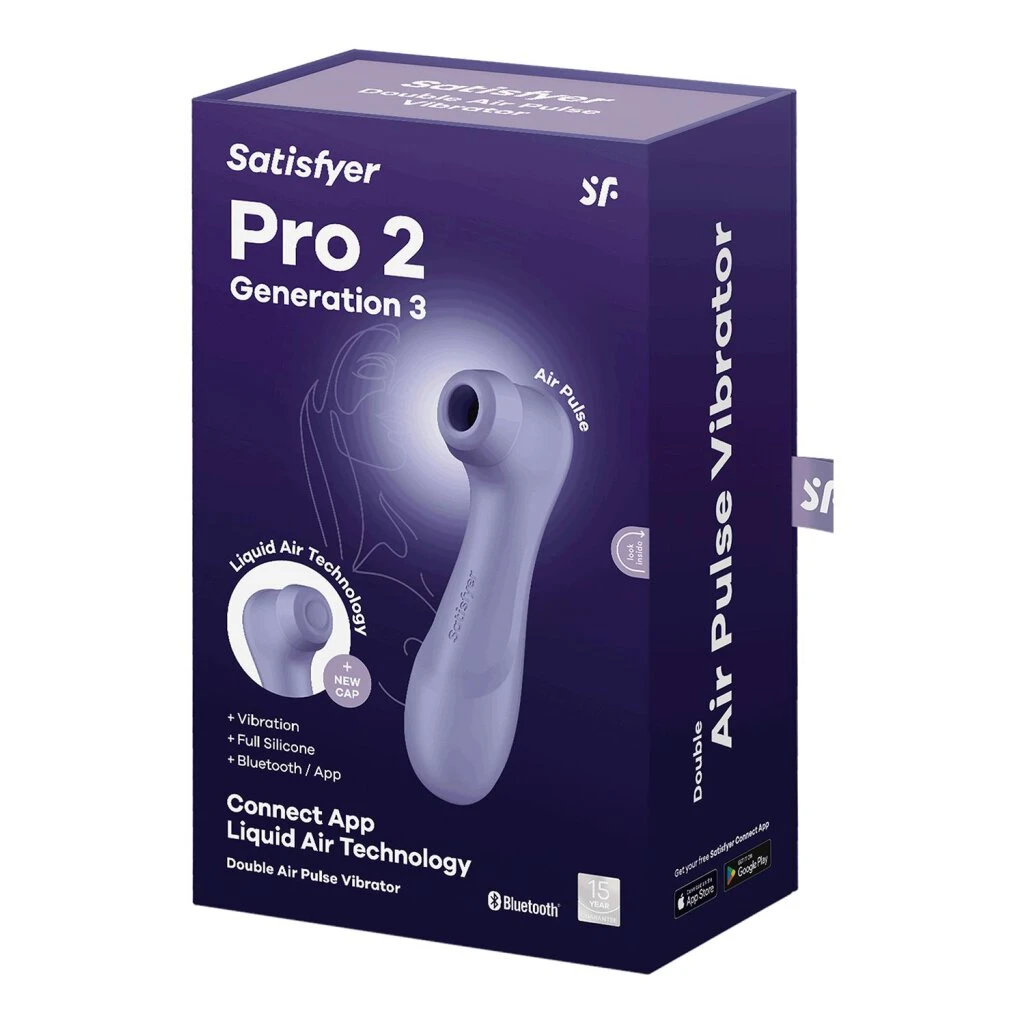 Satisfyer Pro 2 Generation 3 Bluetooth Lilac 1 Satisfyer Pro 2 Generation 3 Bluetooth Lilac