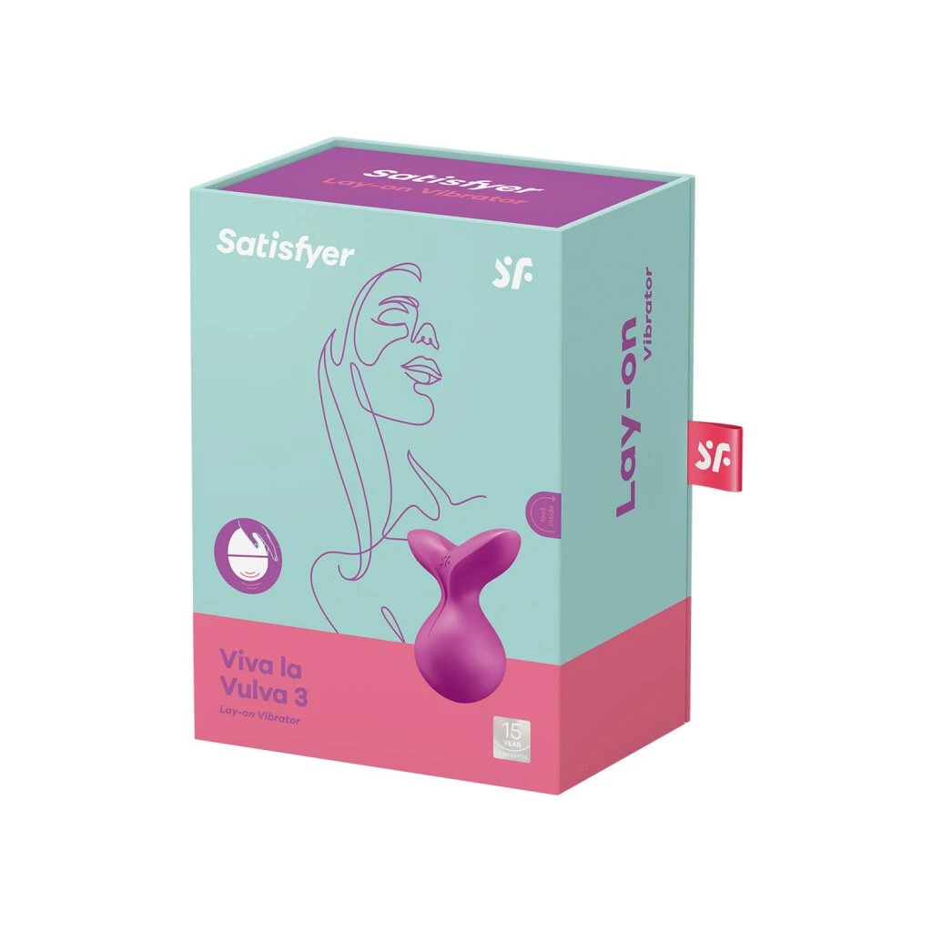 Satisfyer Viva La Vulva 3 Violet 1 Satisfyer Viva La Vulva 3 Violet
