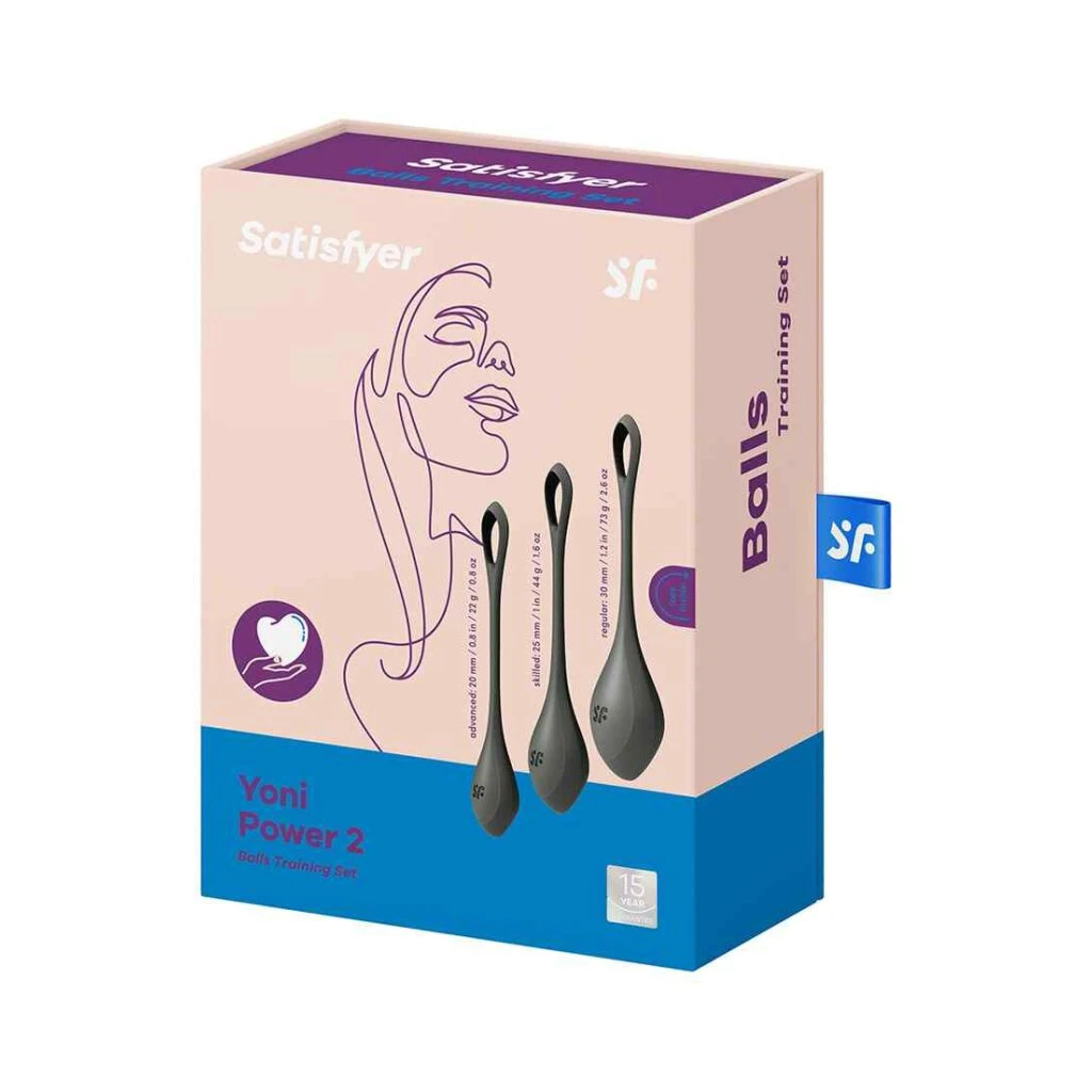 Satisfyer Yoni Power 2 - Balls Training Set - Black 2 Satisfyer Yoni Power 2 - Balls Training Set - Black – Bild 2