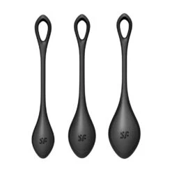 Satisfyer Yoni Power 2 - Balls Training Set - Black 7 Satisfyer Yoni Power 2 - Balls Training Set - Black -Sexspielzeug satisfyer yoni power 2 balls training set black3