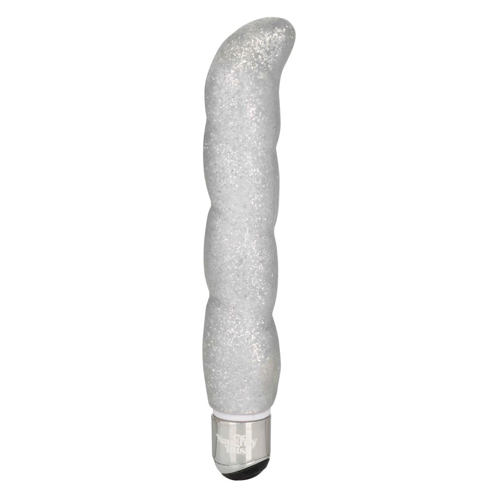 CalExotics Screwnicorn G-Spot Vibrator Silver 1 CalExotics Screwnicorn G-Spot Vibrator Silver