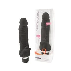 SEVEN CREATIONS Silicone Classic Vibe Black - Large