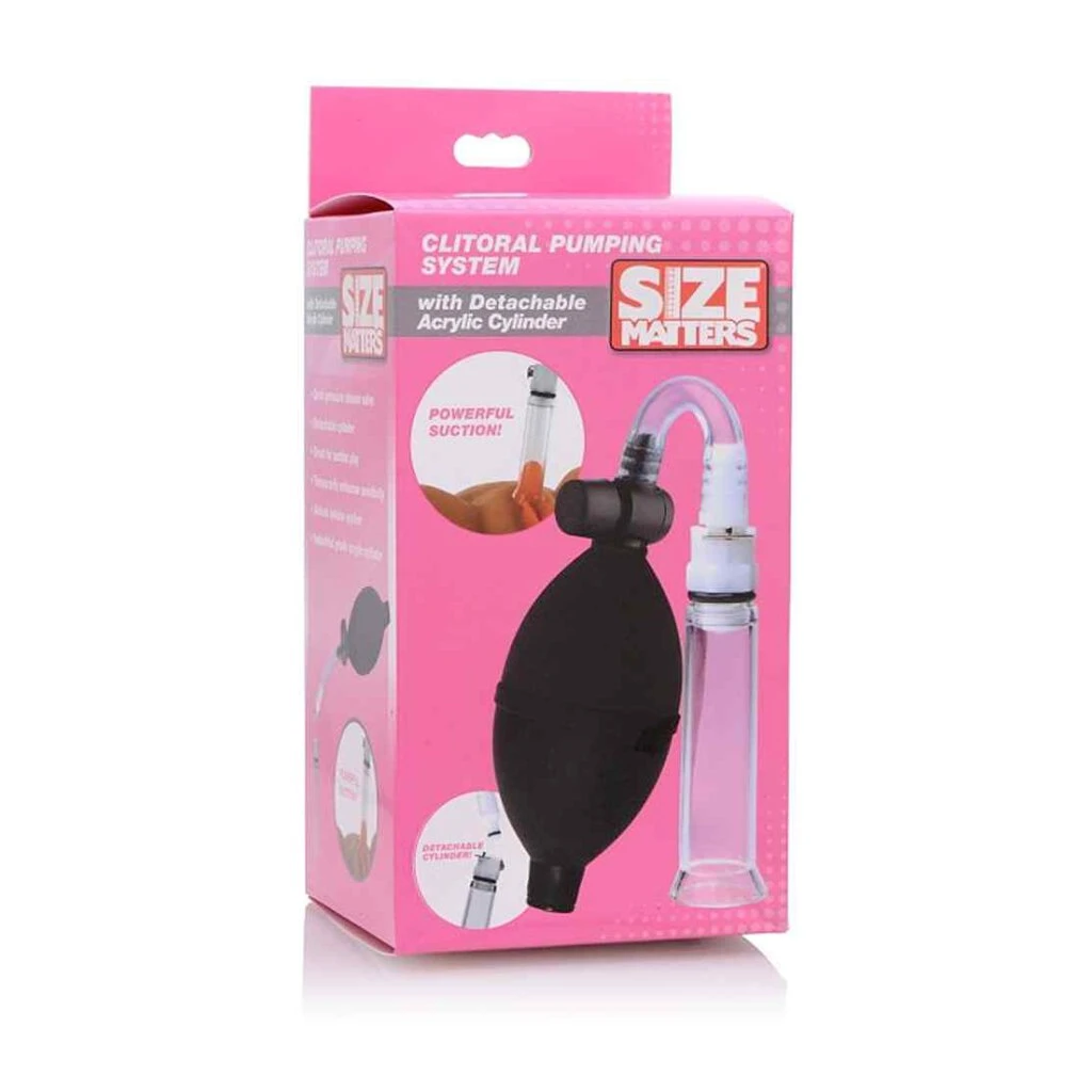 Size Matters Clitoral Pumping System With Detachable Acrylic Cyl 2 Size Matters Clitoral Pumping System With Detachable Acrylic Cyl – Bild 2