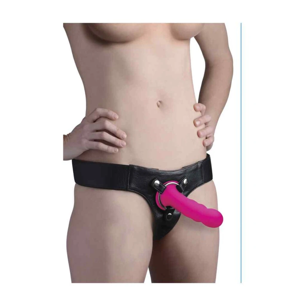 Squeezable Wavy Dildo - Pink 2 Squeezable Wavy Dildo - Pink – Bild 2