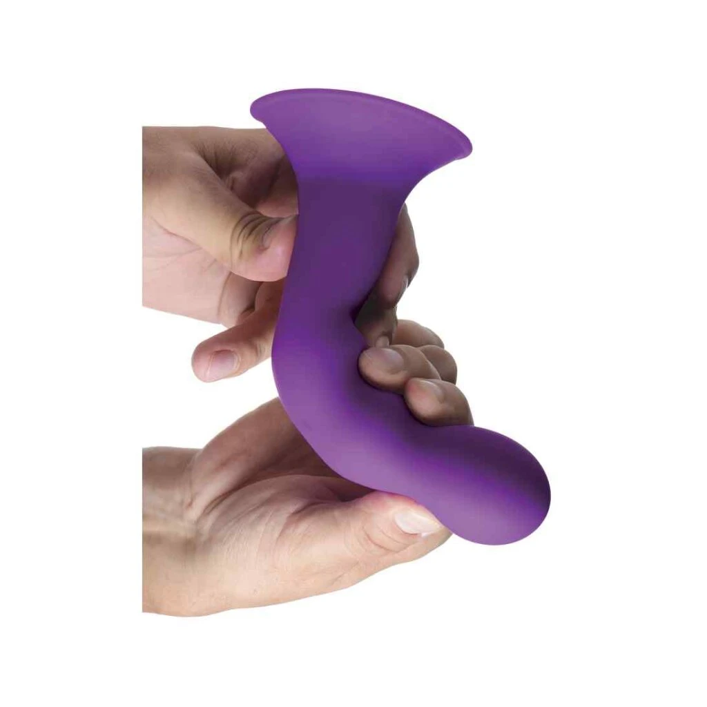 Squeezable Wavy Dildo - Purple 2 Squeezable Wavy Dildo - Purple – Bild 2