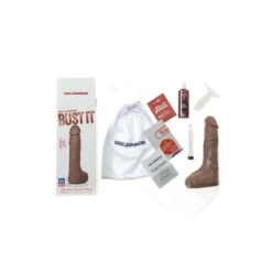 Squirting Realistic Cock - 1 Oz. Nut Butter - Brown -Sexspielzeug squirting realistic cock 1 oz nut butter brown4