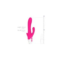 Stellar Vibe Rabbit Vibrator Pink -Sexspielzeug stellar vibe rabbit vibrator pink5