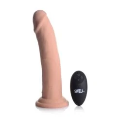 Swell 7X Inflatable & Vibrating 8.5" Silicone Dildo
