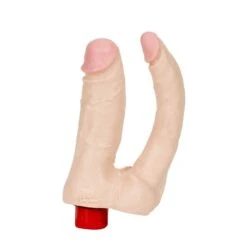 The Naturals - Vibro Double Penetrator - White