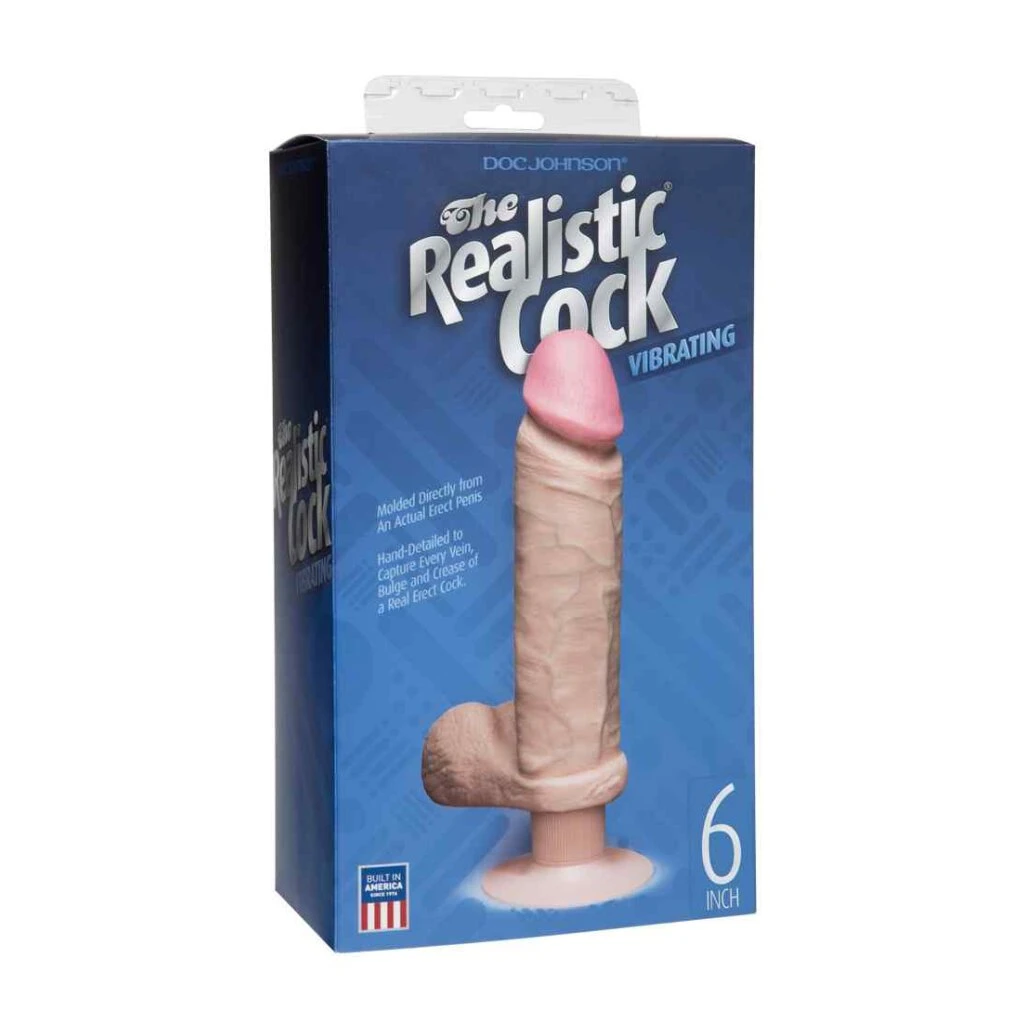 The Realistic Cock - MS - Vibrating 6 Inch - Skin 2 The Realistic Cock - MS - Vibrating 6 Inch - Skin – Bild 2