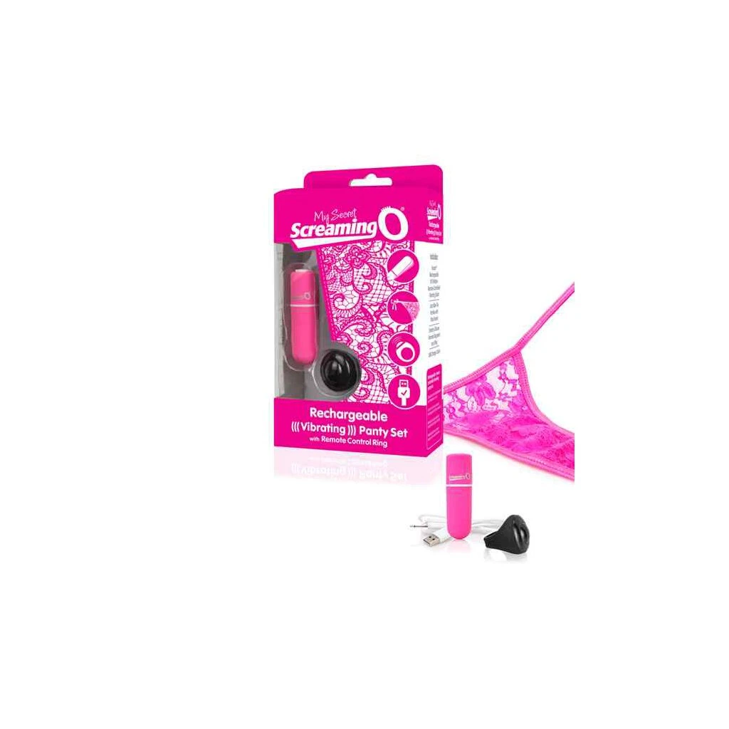 The Screaming O - Charged Remote Control Panty Vibe Pink 1 The Screaming O - Charged Remote Control Panty Vibe Pink