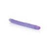 CalExotics Veined SuperSlim Dong 17.5 In. Purple