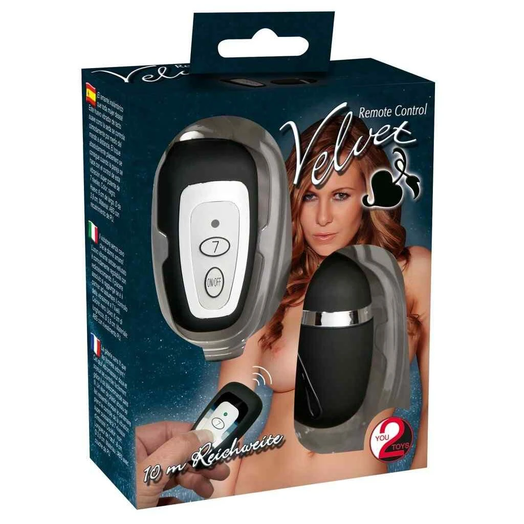 You2Toys Velvet Remote Control Egg 1 You2Toys Velvet Remote Control Egg