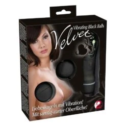 You2Toys Velvet Vibr. Black Balls